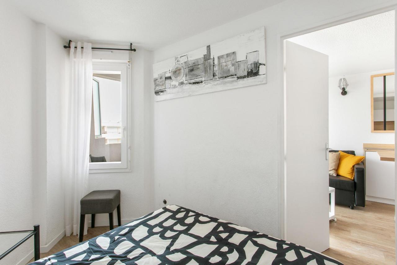 Appartement T3 Terrasse Vue Sur Mer, Piscine, Parking, Wifi Et Clim Сет Экстерьер фото